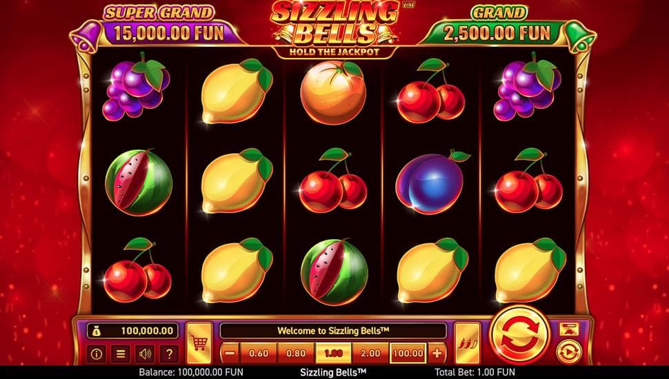 Sizzling Bells Hold The Jackpot rozgrywka