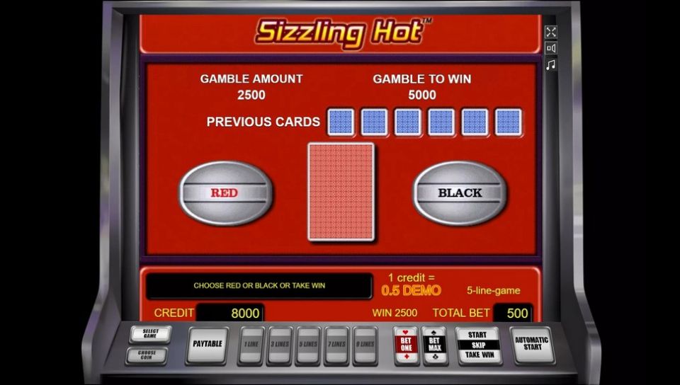 Sizzling Hot slot Bonus