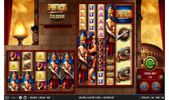 Spartacus Super Colossal Reels