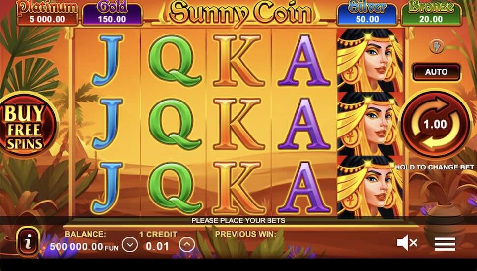 Sunny Coin Hold the Spin slots Rozgrywka