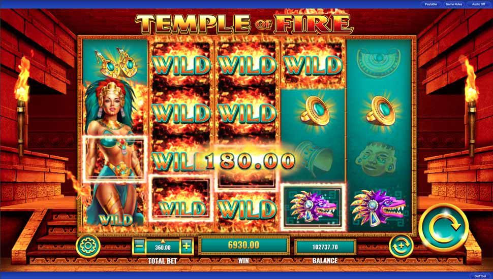 Temple of Fire bonus