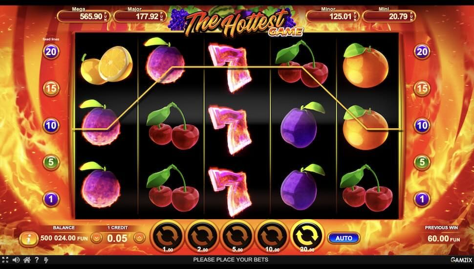 The Hottest Game slots Bonusowe
