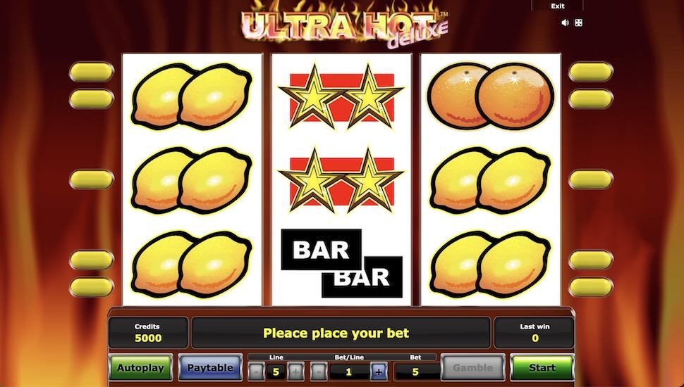 Ultra Hot Deluxe slot Rozgrywka