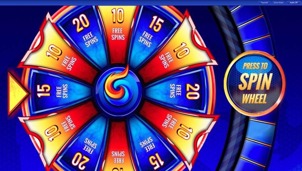 Wild Fury Jackpots bonus