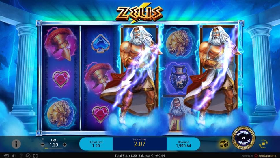 Zeus slot Bonusowe