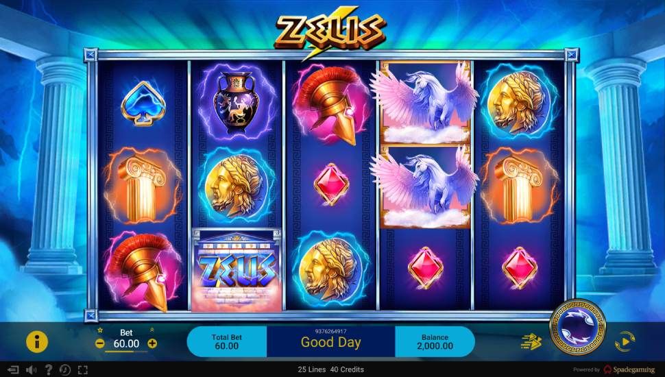 Zeus slot Rozgrywka